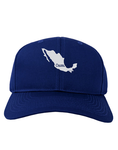 Mexico - Casa - Cinco De Mayo Adult Dark Baseball Cap Hat-Baseball Cap-TooLoud-Royal-Blue-One Size-Davson Sales