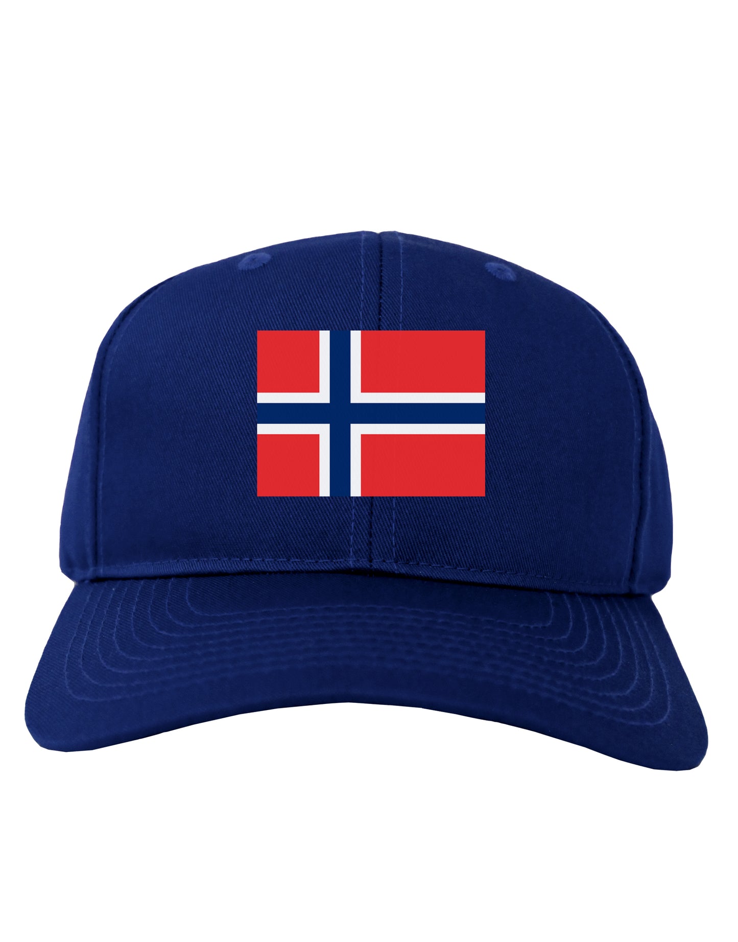 TooLoud Norwegian Flag Dark Adult Dark Baseball Cap Hat-Baseball Cap-TooLoud-Royal-Blue-One-Size-Fits-Most-Davson Sales