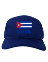 Cuba Flag Cuban Pride Adult Dark Baseball Cap Hat by TooLoud-Baseball Cap-TooLoud-Royal-Blue-One Size-Davson Sales