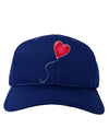 Cute Red Heart Balloon Adult Baseball Cap Hat-Baseball Cap-TooLoud-Royal-Blue-One Size-Davson Sales