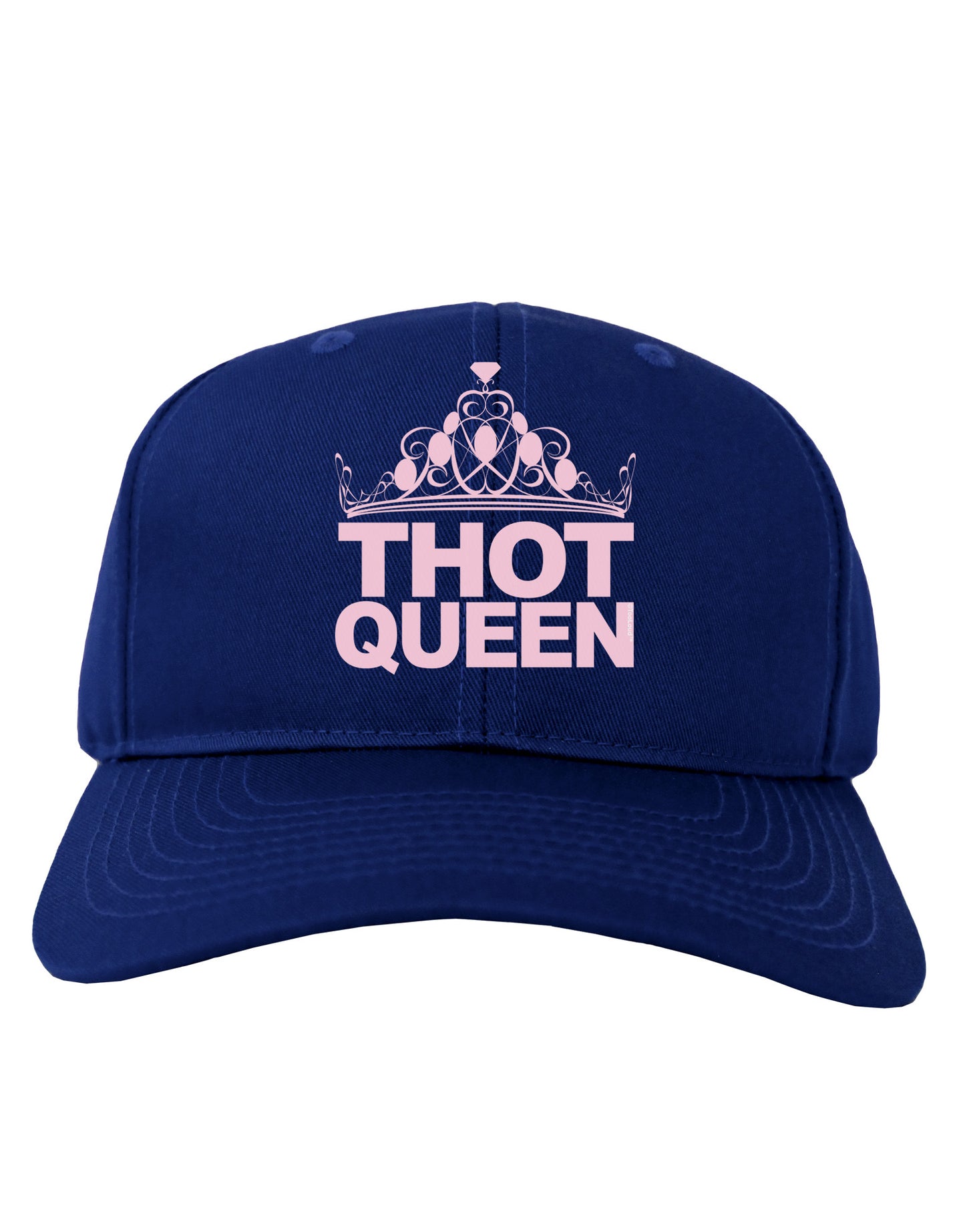 THOT Queen Adult Dark Baseball Cap Hat-Baseball Cap-TooLoud-Royal-Blue-One Size-Davson Sales