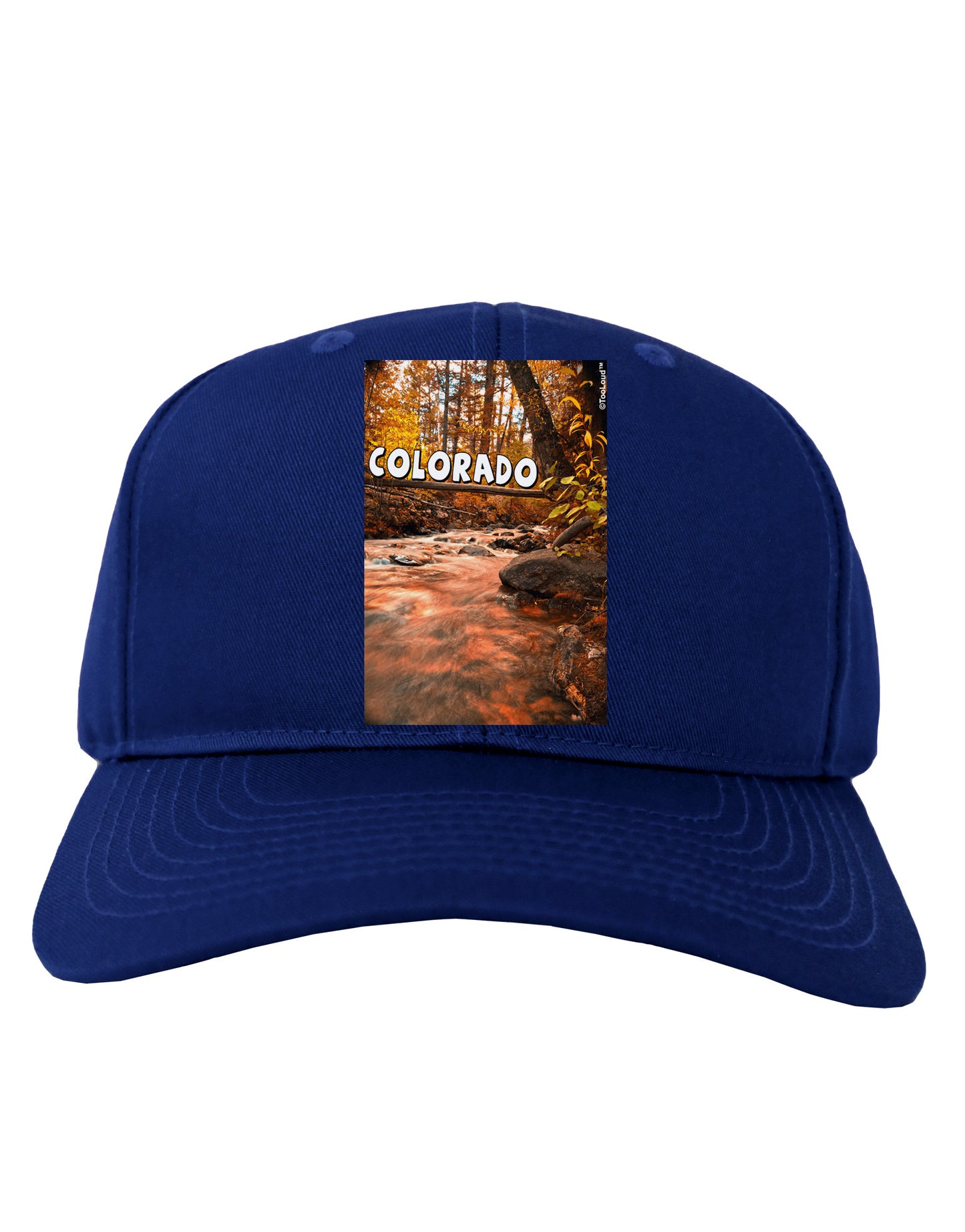 Mt Shavano Colorado Text Adult Dark Baseball Cap Hat-Baseball Cap-TooLoud-Royal-Blue-One Size-Davson Sales