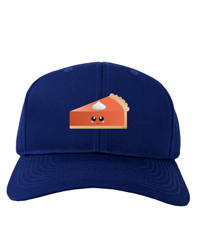 Cute Pumpkin Pie Thanksgiving Adult Dark Baseball Cap Hat-Baseball Cap-TooLoud-Royal-Blue-One Size-Davson Sales