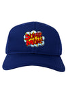 Super Mom - Superhero Comic Style Adult Dark Baseball Cap Hat-Baseball Cap-TooLoud-Royal-Blue-One Size-Davson Sales