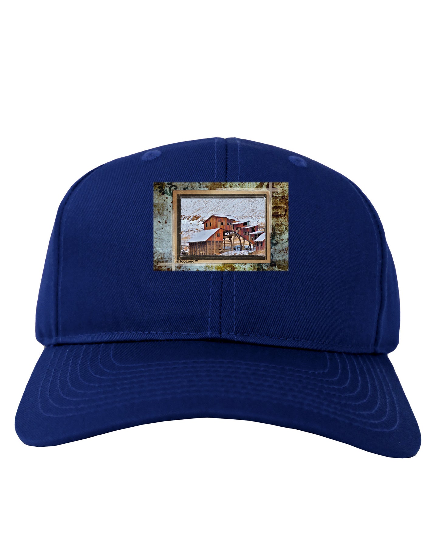 Mine Scene Colorado Adult Dark Baseball Cap Hat-Baseball Cap-TooLoud-Royal-Blue-One Size-Davson Sales