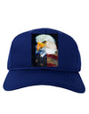 Patriotic Bald Eagle - American Flag Adult Dark Baseball Cap Hat by TooLoud-Baseball Cap-TooLoud-Royal-Blue-One Size-Davson Sales