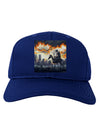Grimm Reaper Halloween Design Adult Dark Baseball Cap Hat Royal Blue T