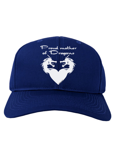 Proud Mother of Dragons Adult Dark Baseball Cap Hat-Baseball Cap-TooLoud-Royal-Blue-One Size-Davson Sales