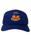 Where Bad Pumpkins Go Adult Dark Baseball Cap Hat-Baseball Cap-TooLoud-Royal-Blue-One Size-Davson Sales