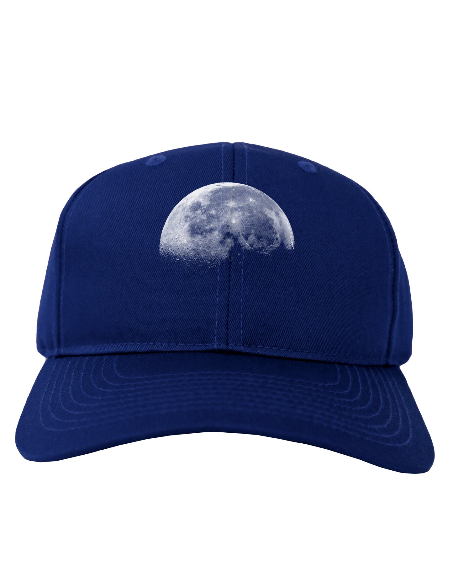 Moon of Earth Adult Dark Baseball Cap Hat-Baseball Cap-TooLoud-Royal-Blue-One Size-Davson Sales