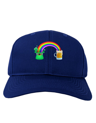 End Of The Rainbow - Beer Adult Dark Baseball Cap Hat-Baseball Cap-TooLoud-Royal-Blue-One Size-Davson Sales