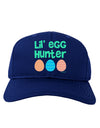 Lil' Egg Hunter - Easter - Green Adult Dark Baseball Cap Hat by TooLoud-Baseball Cap-TooLoud-Royal-Blue-One Size-Davson Sales