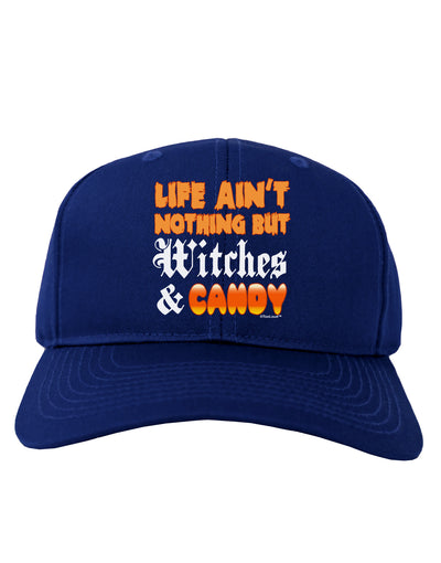 Witches and Candy Color Adult Dark Baseball Cap Hat-Baseball Cap-TooLoud-Royal-Blue-One Size-Davson Sales