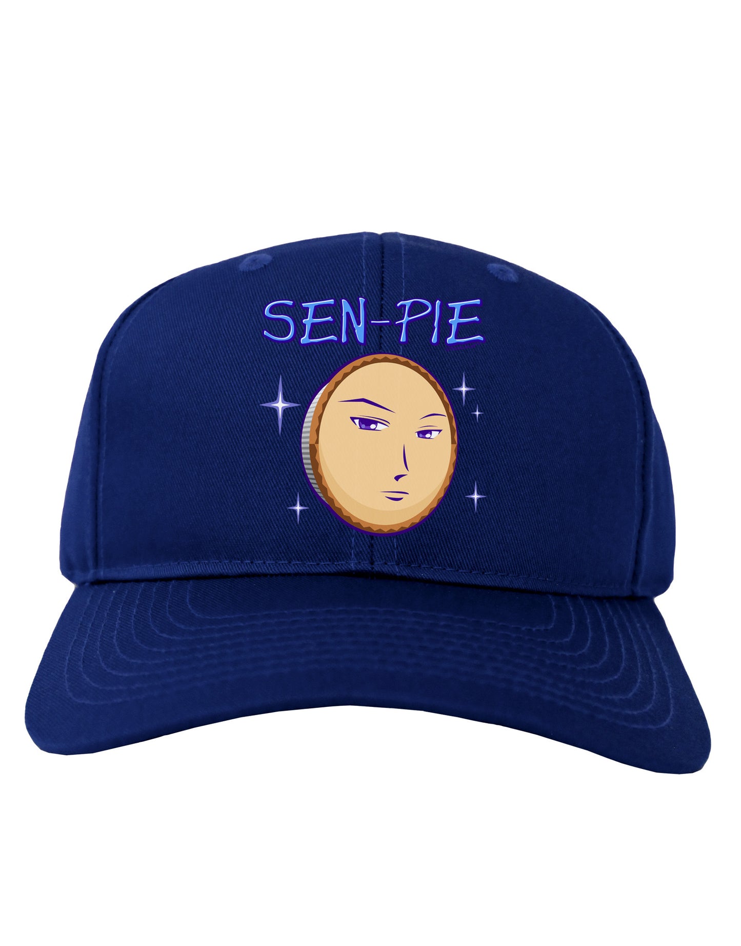 Sen-Pie Sama Kun San Chan Adult Dark Baseball Cap Hat-Baseball Cap-TooLoud-Royal-Blue-One Size-Davson Sales
