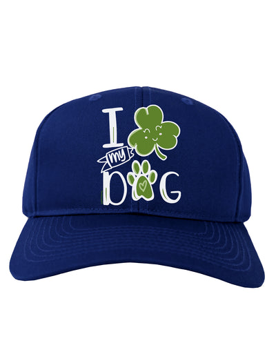 I Shamrock my Dog Adult Baseball Cap Hat-Baseball Cap-TooLoud-Royal-Blue-One-Size-Fits-Most-Davson Sales