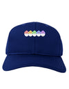 Cute Hatching Chicks Group #2 Adult Dark Baseball Cap Hat by TooLoud-Baseball Cap-TooLoud-Royal-Blue-One Size-Davson Sales