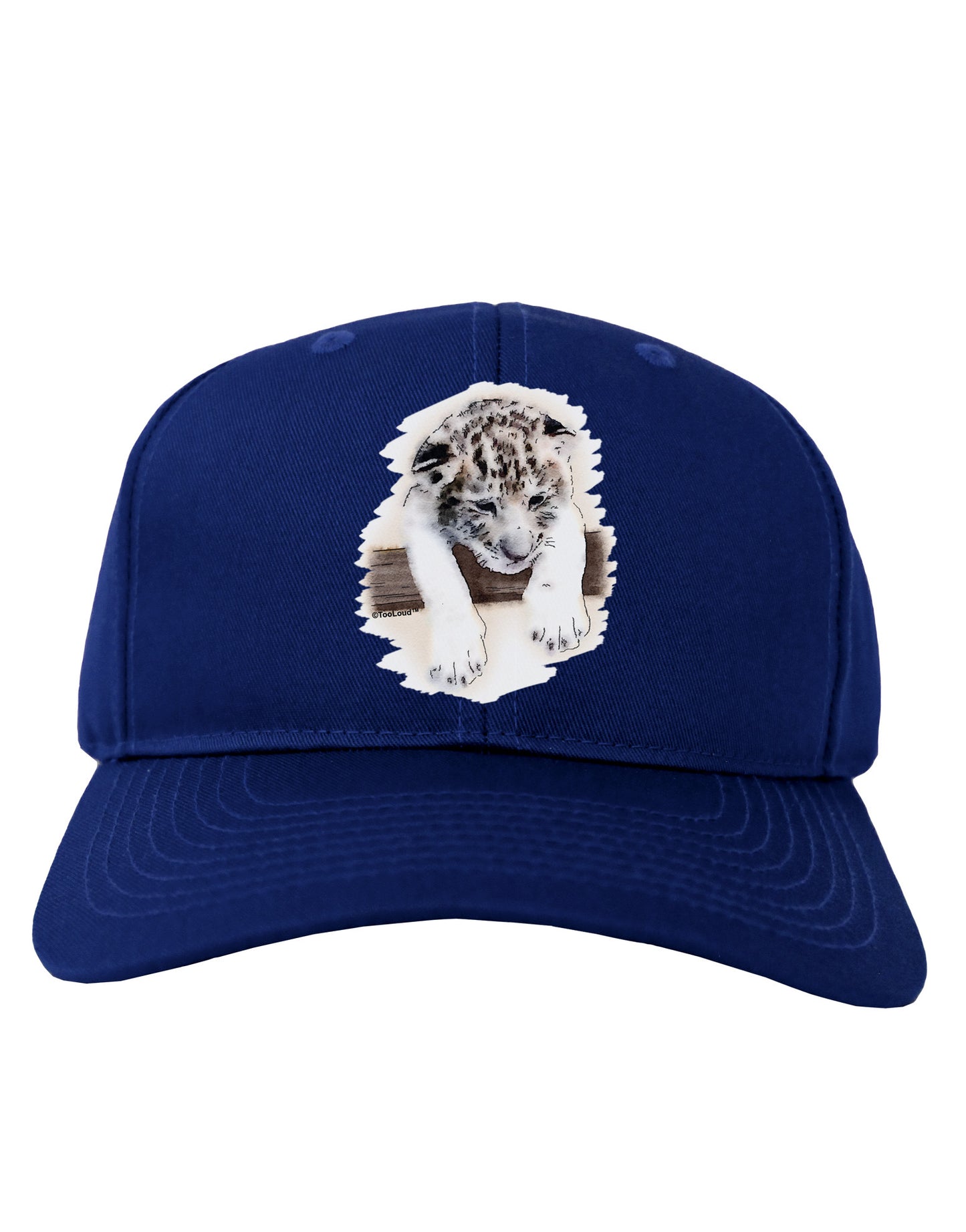 Leopard Cub Adult Dark Baseball Cap Hat-Baseball Cap-TooLoud-Royal-Blue-One Size-Davson Sales
