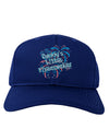 Daddy's Little Firecracker Adult Dark Baseball Cap Hat-Baseball Cap-TooLoud-Royal-Blue-One Size-Davson Sales