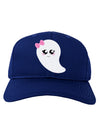 Cute Girl Ghost Halloween Adult Dark Baseball Cap Hat-Baseball Cap-TooLoud-Royal-Blue-One Size-Davson Sales