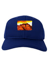 San Juan Mountain Range CO Adult Dark Baseball Cap Hat-Baseball Cap-TooLoud-Royal-Blue-One Size-Davson Sales