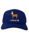 Greek Mythology Centaur Design - Color - Text Adult Dark Baseball Cap Hat by TooLoud-Baseball Cap-TooLoud-Royal-Blue-One Size-Davson Sales