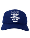 Ghouls Just Wanna Have Fun Adult Baseball Cap Hat-Baseball Cap-TooLoud-Royal-Blue-One-Size-Fits-Most-Davson Sales