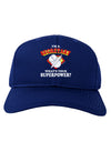 Secretary - Superpower Adult Dark Baseball Cap Hat-Baseball Cap-TooLoud-Royal-Blue-One Size-Davson Sales