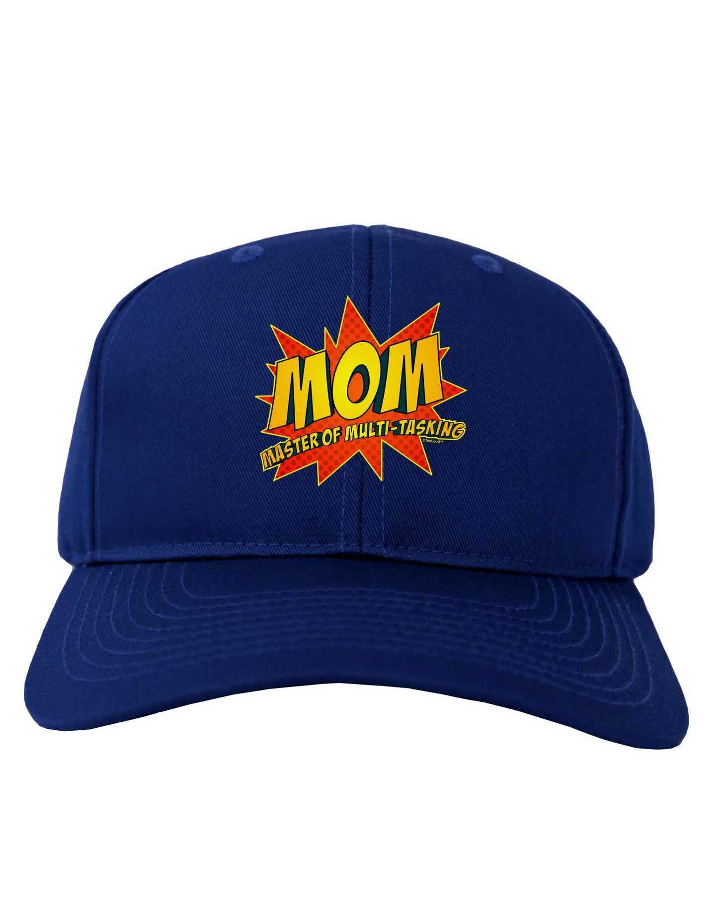 Mom Master Of Multi-tasking Adult Dark Baseball Cap Hat-Baseball Cap-TooLoud-Royal-Blue-One Size-Davson Sales