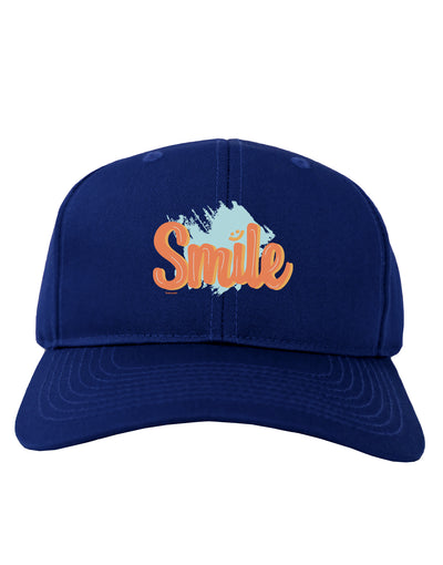 Smile Adult Baseball Cap Hat-Baseball Cap-TooLoud-Royal-Blue-One-Size-Fits-Most-Davson Sales