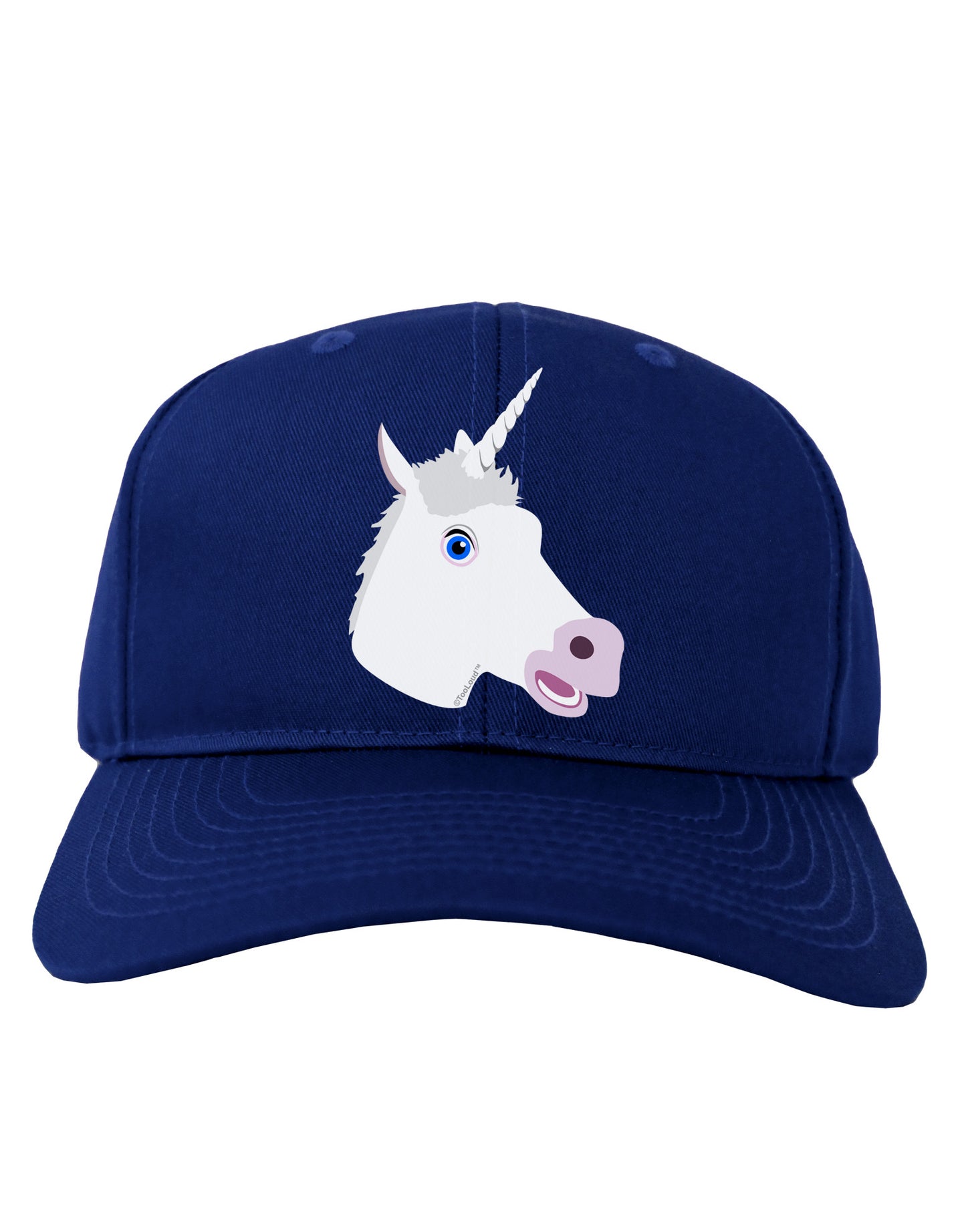 Fanciful Unicorn Adult Dark Baseball Cap Hat-Baseball Cap-TooLoud-Royal-Blue-One Size-Davson Sales