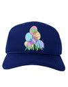 Gel Look Easter Eggs Adult Dark Baseball Cap Hat-Baseball Cap-TooLoud-Royal-Blue-One Size-Davson Sales