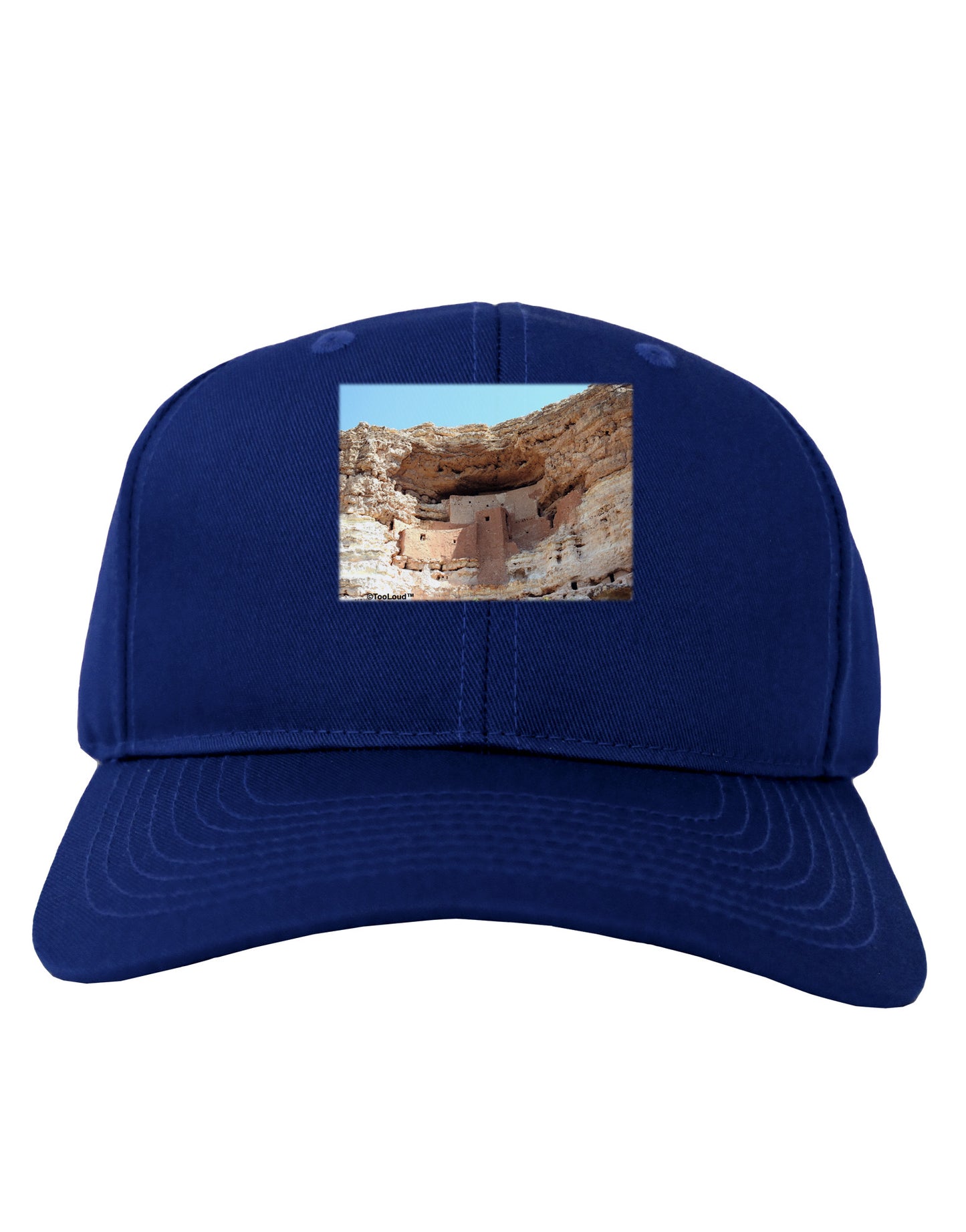 Montezuma Castle Arizona Adult Dark Baseball Cap Hat-Baseball Cap-TooLoud-Royal-Blue-One Size-Davson Sales