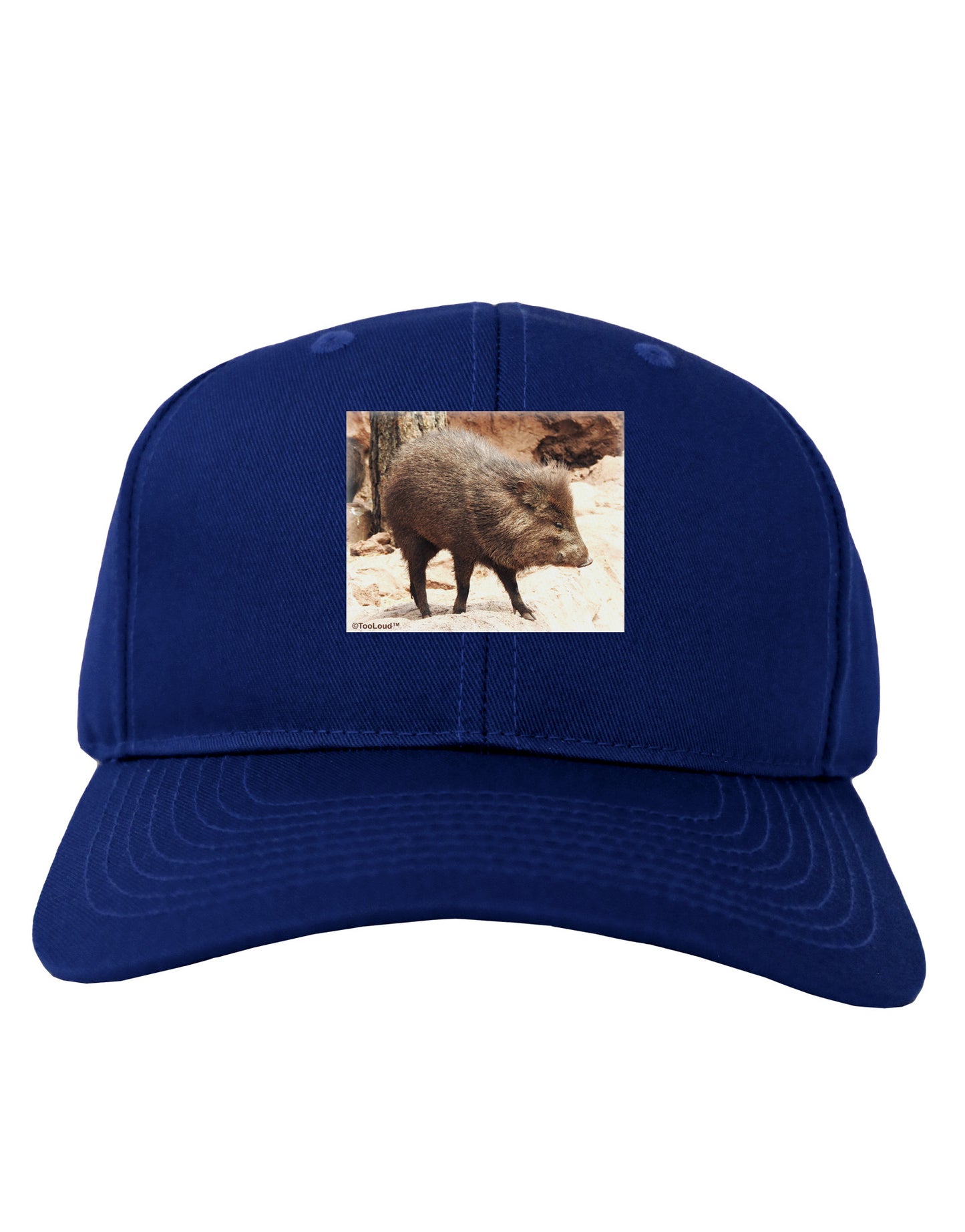 Little Javelina Adult Dark Baseball Cap Hat-Baseball Cap-TooLoud-Royal-Blue-One Size-Davson Sales