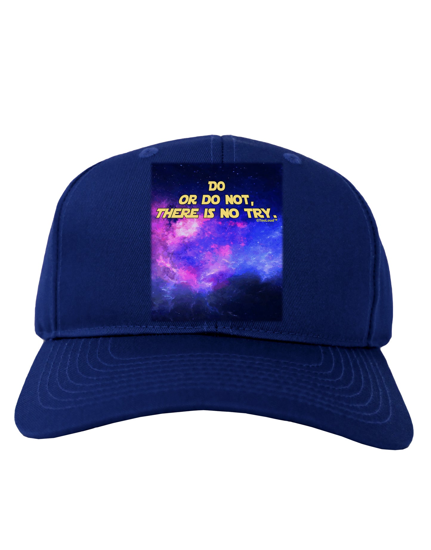 Do or Do Not Adult Dark Baseball Cap Hat-Baseball Cap-TooLoud-Royal-Blue-One Size-Davson Sales