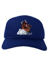 Taurus Color Illustration Adult Dark Baseball Cap Hat-Baseball Cap-TooLoud-Royal-Blue-One Size-Davson Sales