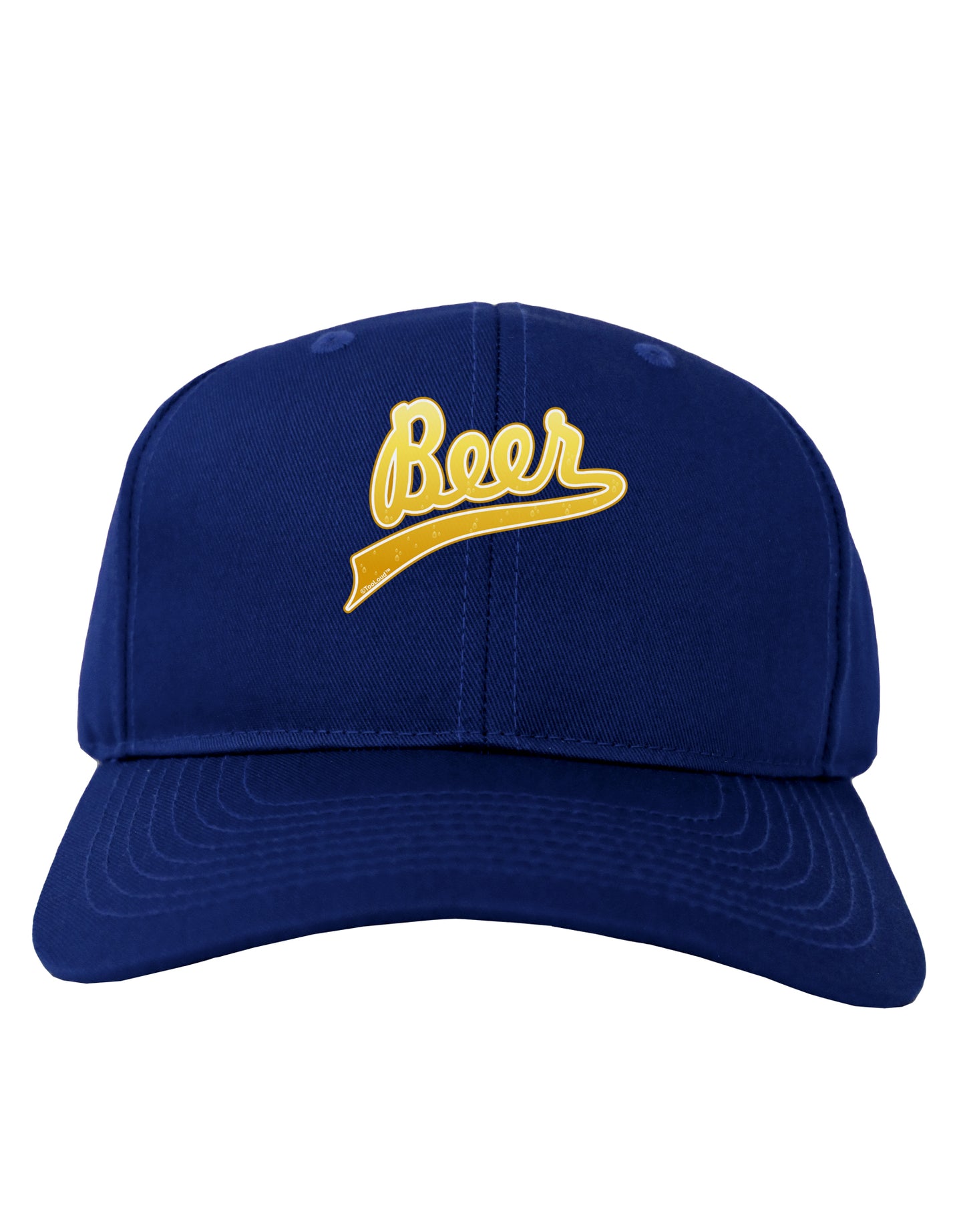 Beer Jersey Adult Dark Baseball Cap Hat-Baseball Cap-TooLoud-Royal-Blue-One Size-Davson Sales
