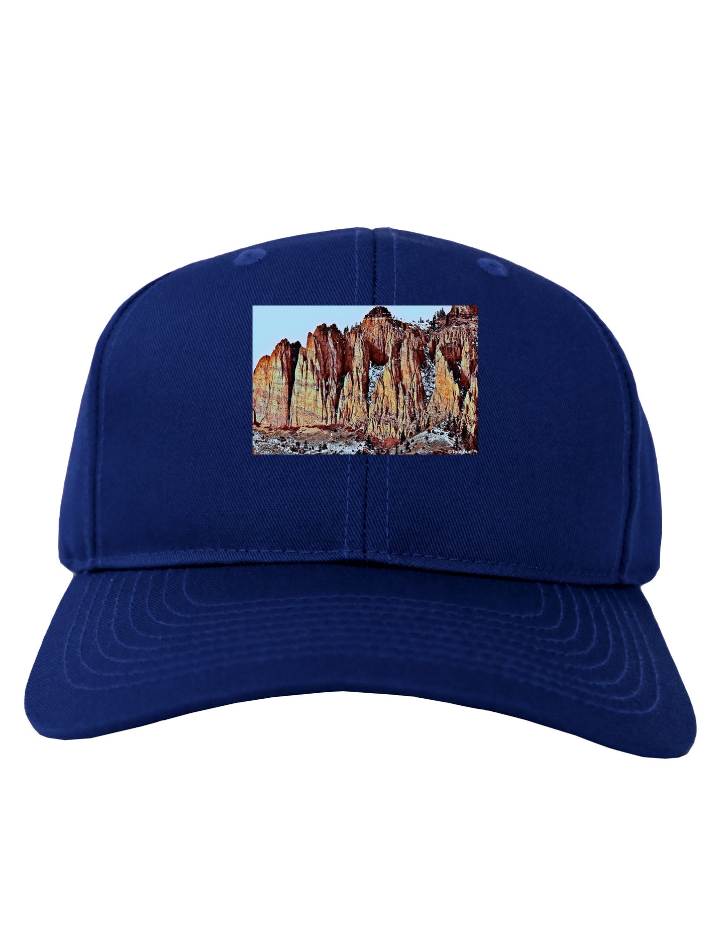Colorado Mountain Spires Adult Dark Baseball Cap Hat-Baseball Cap-TooLoud-Royal-Blue-One Size-Davson Sales