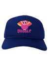 Cute Gobble Turkey Pink Adult Dark Baseball Cap Hat-Baseball Cap-TooLoud-Royal-Blue-One Size-Davson Sales