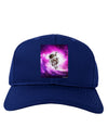 Astronaut Cat Adult Dark Baseball Cap Hat
