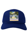Diplodocus Longus - Without Name Adult Dark Baseball Cap Hat-Baseball Cap-TooLoud-Royal-Blue-One Size-Davson Sales