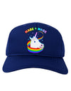 Masc 4 Masc Pranciful Unicorn Adult Dark Baseball Cap Hat-Baseball Cap-TooLoud-Royal-Blue-One Size-Davson Sales