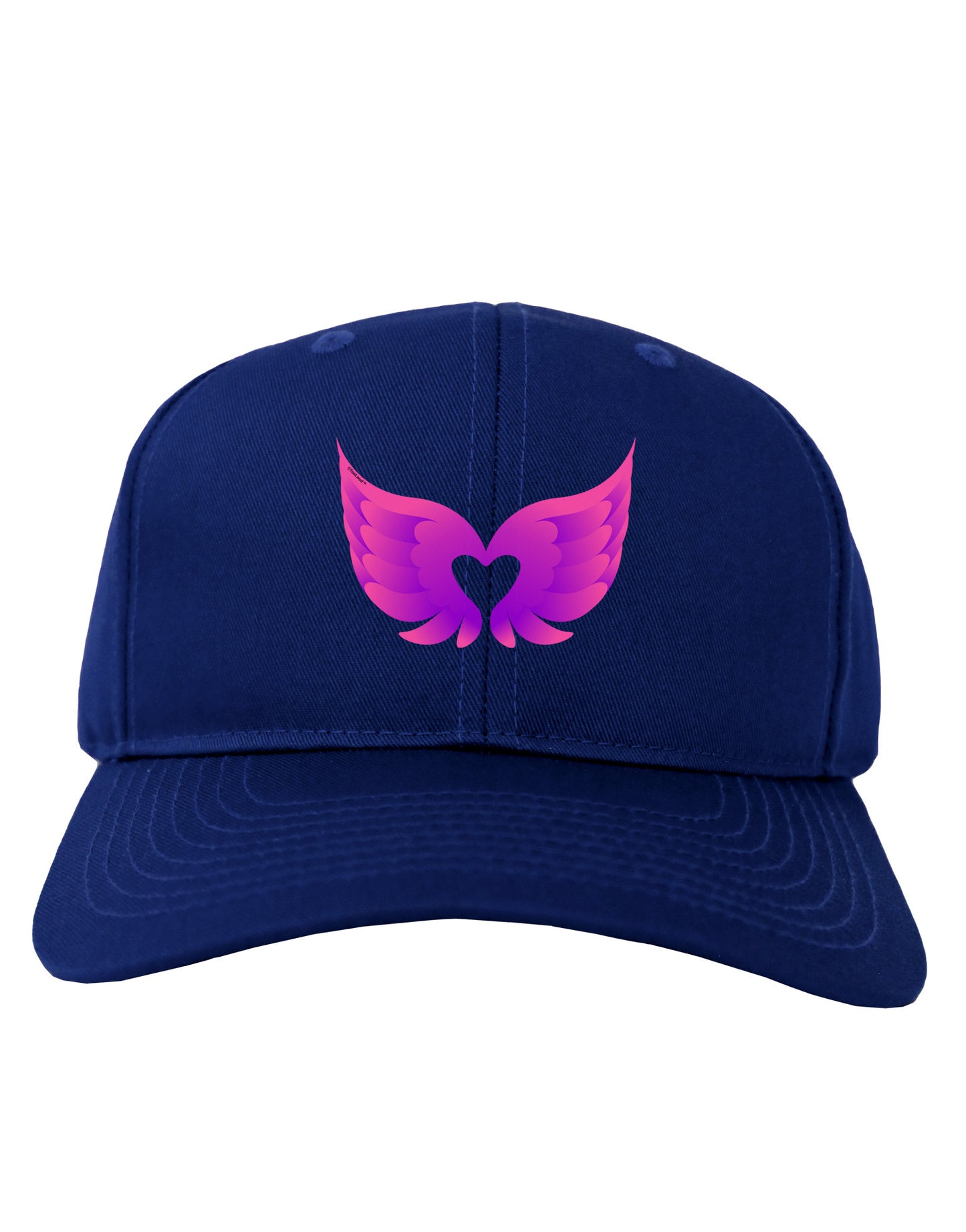 Cute Angel Wings Pair Heart Adult Dark Baseball Cap Hat-Baseball Cap-TooLoud-Royal-Blue-One Size-Davson Sales