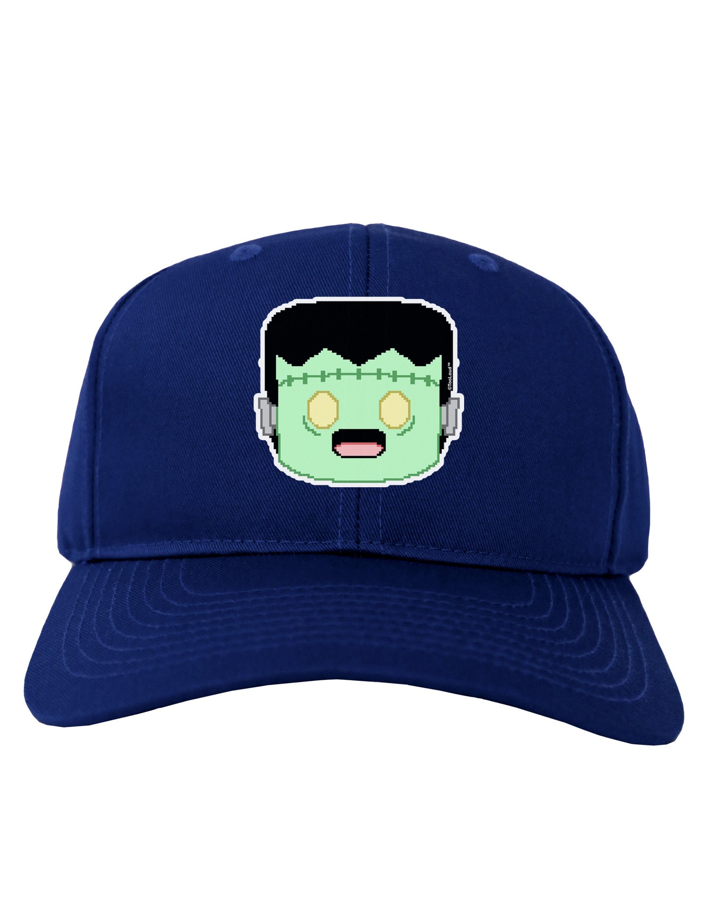 Cute Pixel Monster Adult Dark Baseball Cap Hat-Baseball Cap-TooLoud-Royal-Blue-One Size-Davson Sales