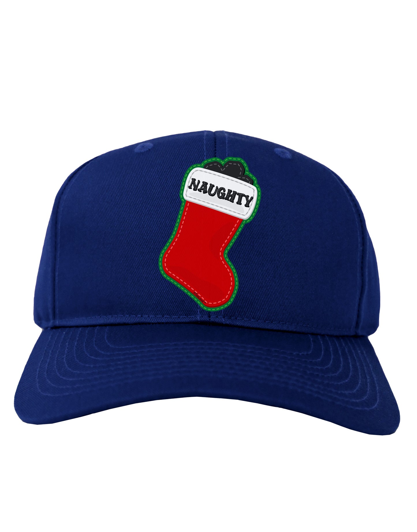 Naughty Coal Cute Christmas Stocking Adult Dark Baseball Cap Hat-Baseball Cap-TooLoud-Royal-Blue-One Size-Davson Sales