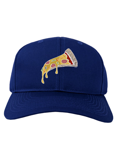 TooLoud Pizza Slice Dark Adult Dark Baseball Cap Hat-Baseball Cap-TooLoud-Royal-Blue-One-Size-Fits-Most-Davson Sales