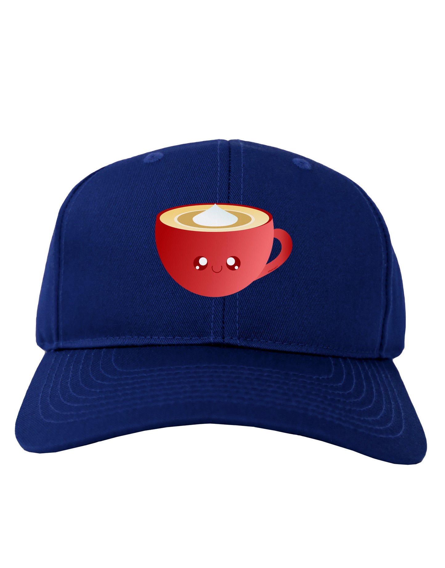 Cute Christmas Drink Eggnog Adult Dark Baseball Cap Hat-Baseball Cap-TooLoud-Royal-Blue-One Size-Davson Sales