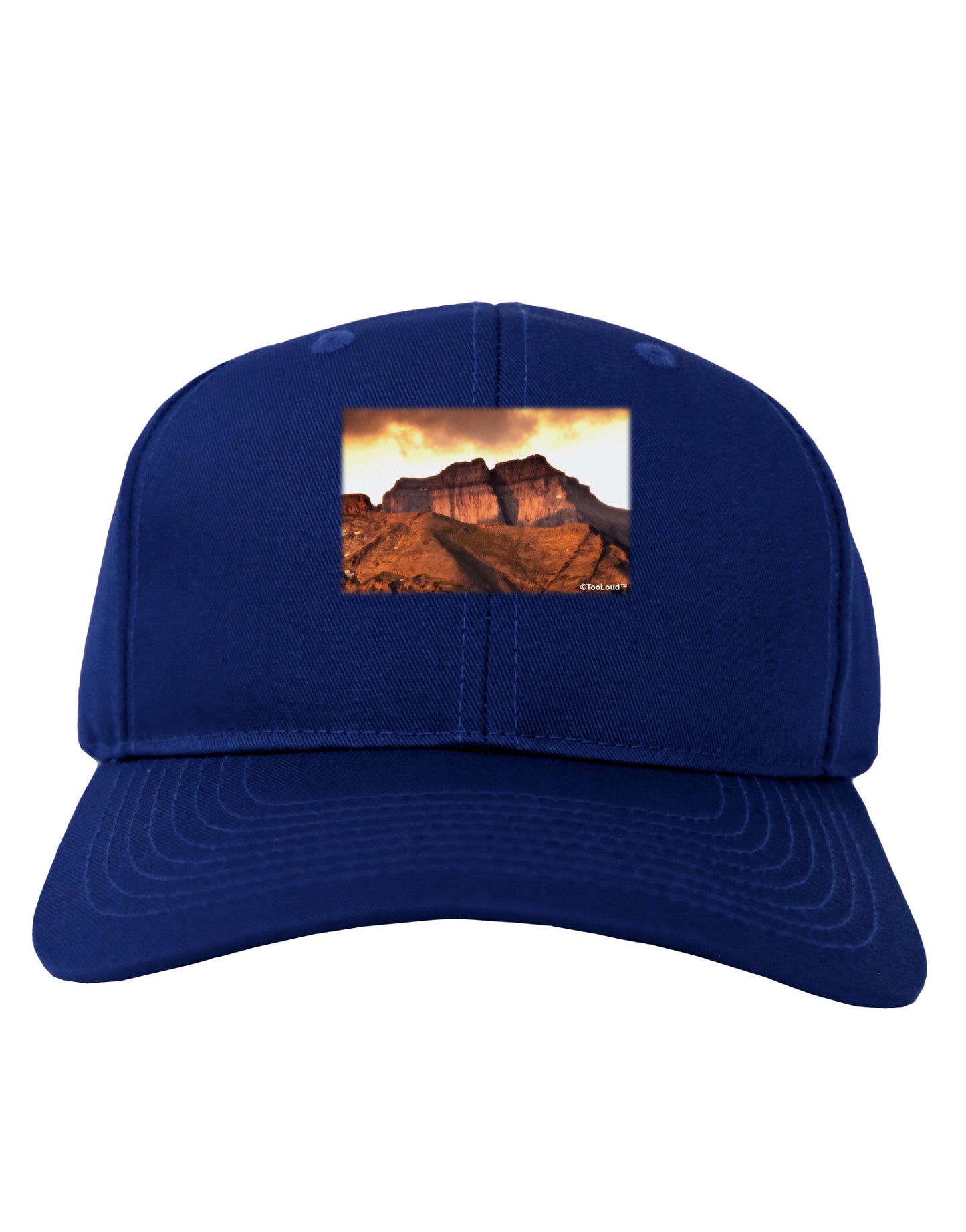 San Juan Mountain Range Adult Dark Baseball Cap Hat-Baseball Cap-TooLoud-Royal-Blue-One Size-Davson Sales