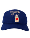 Eggnog Me Adult Baseball Cap Hat-Baseball Cap-TooLoud-Royal-Blue-One-Size-Fits-Most-Davson Sales