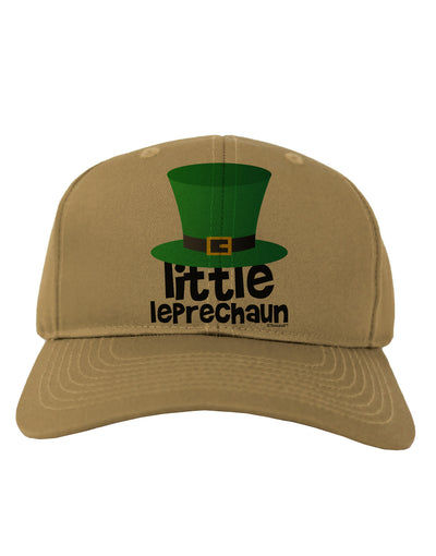 Little Leprechaun - St. Patrick's Day Adult Baseball Cap Hat by TooLoud-Baseball Cap-TooLoud-Khaki-One Size-Davson Sales