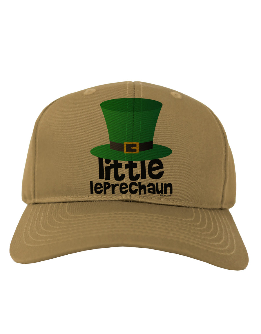 Little Leprechaun - St. Patrick's Day Adult Baseball Cap Hat by TooLoud-Baseball Cap-TooLoud-White-One Size-Davson Sales